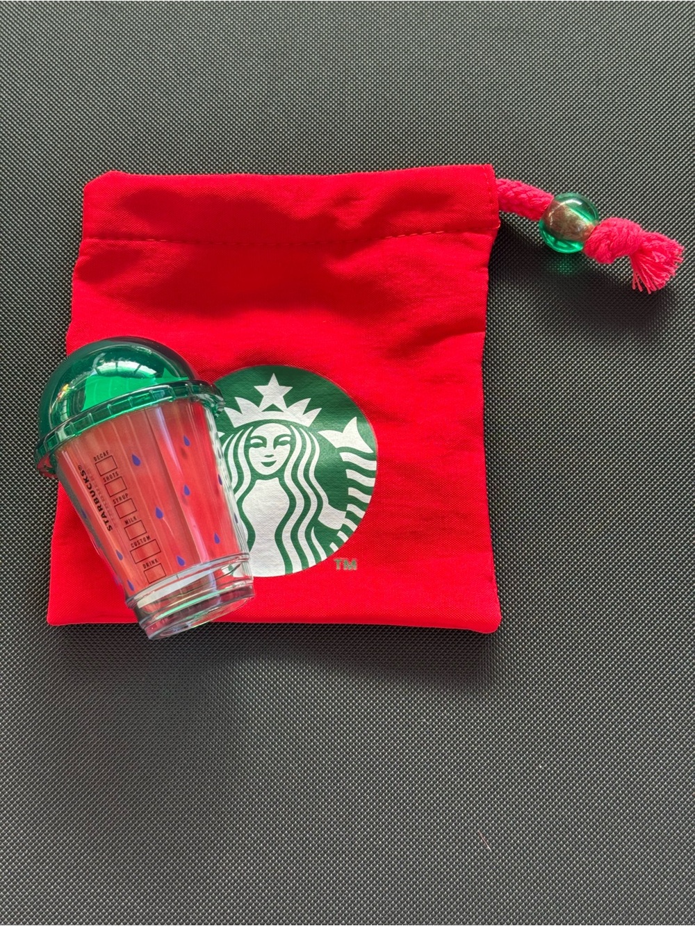 Starbucks Mini Drink Smoothie Coffee Cup w/Pouch Collectible Limited Japan NWT - Picture 5 of 7